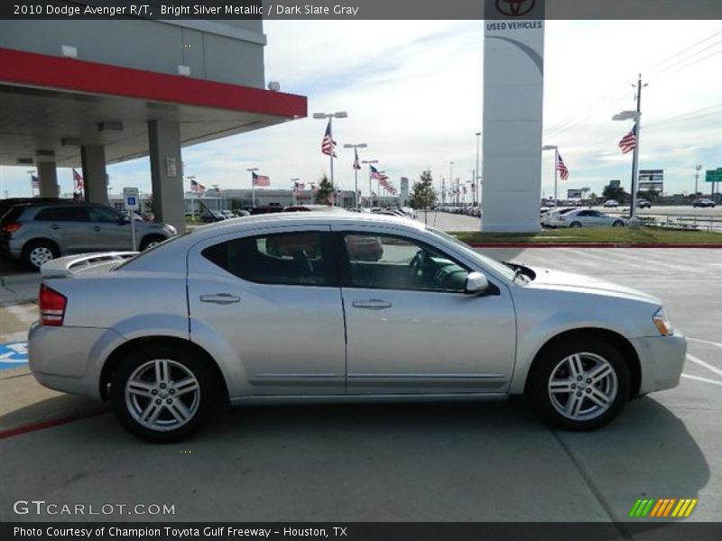 Bright Silver Metallic / Dark Slate Gray 2010 Dodge Avenger R/T