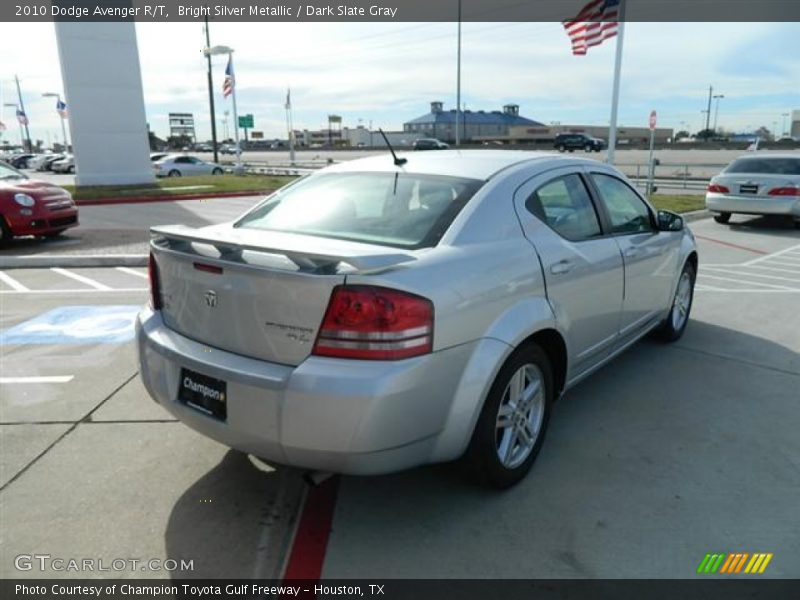 Bright Silver Metallic / Dark Slate Gray 2010 Dodge Avenger R/T