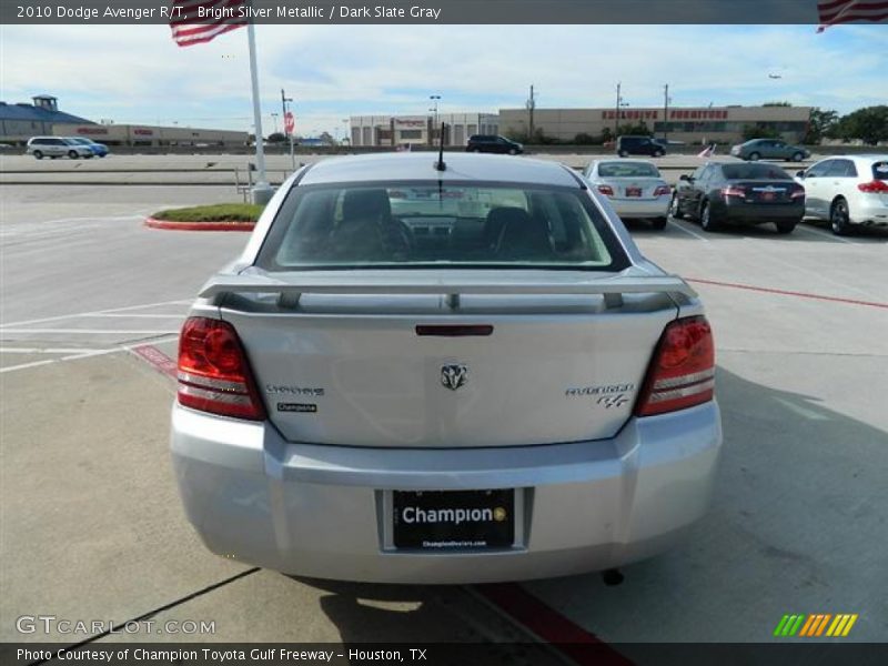 Bright Silver Metallic / Dark Slate Gray 2010 Dodge Avenger R/T