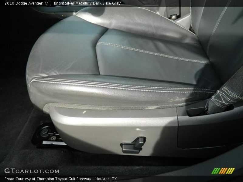 Bright Silver Metallic / Dark Slate Gray 2010 Dodge Avenger R/T