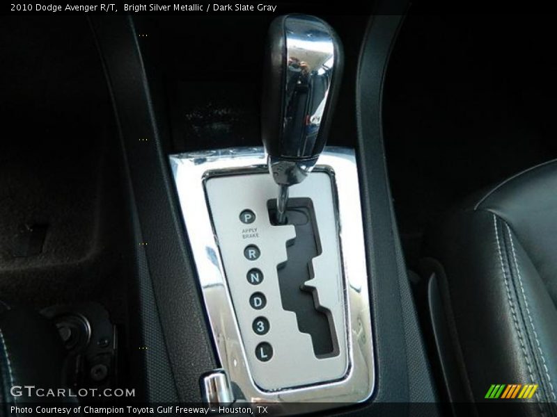 Bright Silver Metallic / Dark Slate Gray 2010 Dodge Avenger R/T