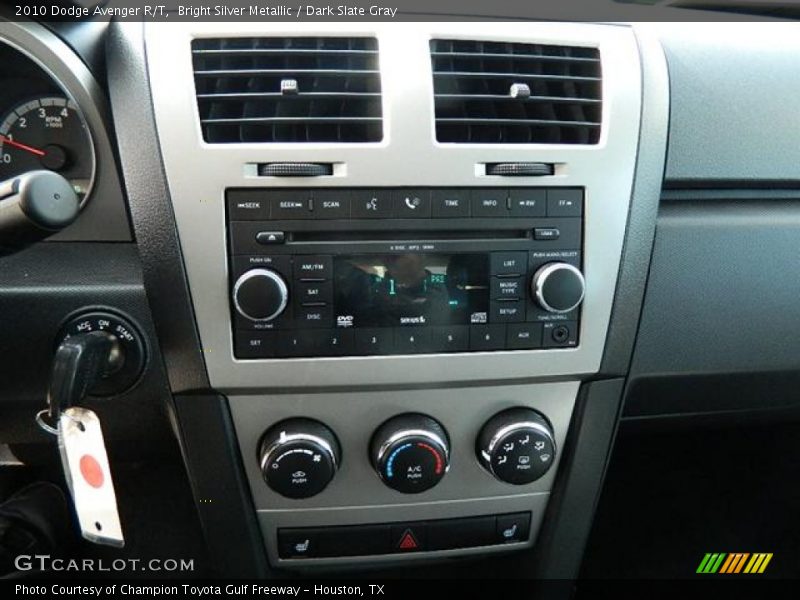 Bright Silver Metallic / Dark Slate Gray 2010 Dodge Avenger R/T