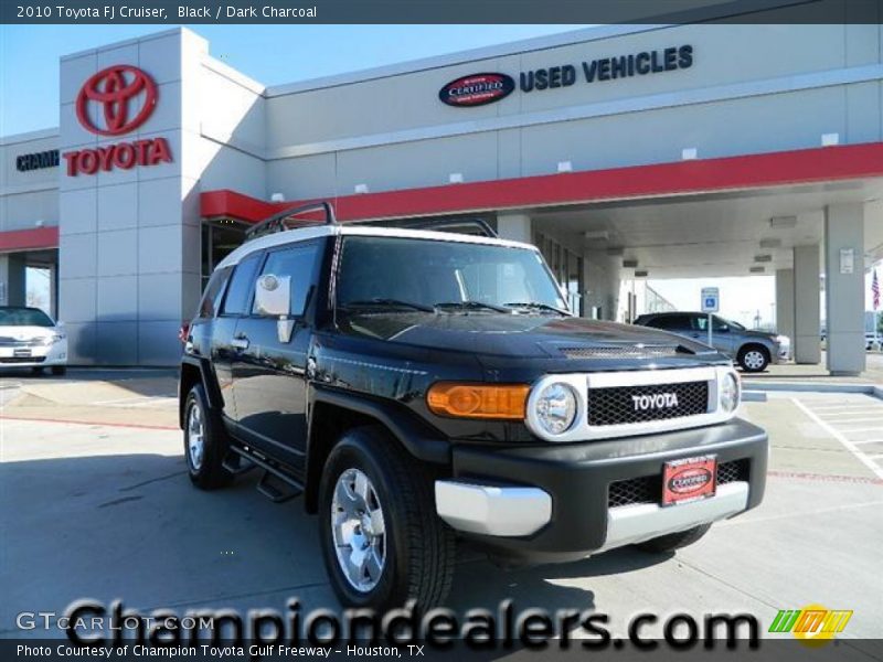 Black / Dark Charcoal 2010 Toyota FJ Cruiser