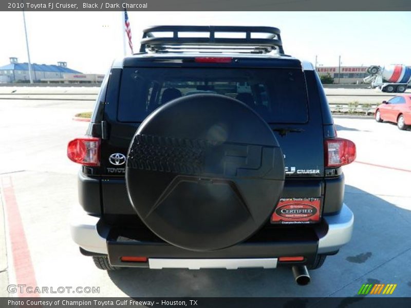 Black / Dark Charcoal 2010 Toyota FJ Cruiser