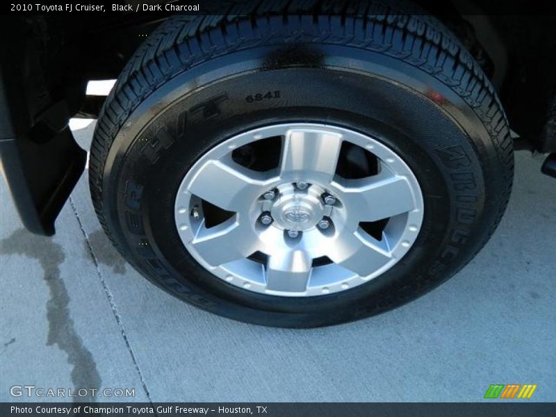 Black / Dark Charcoal 2010 Toyota FJ Cruiser