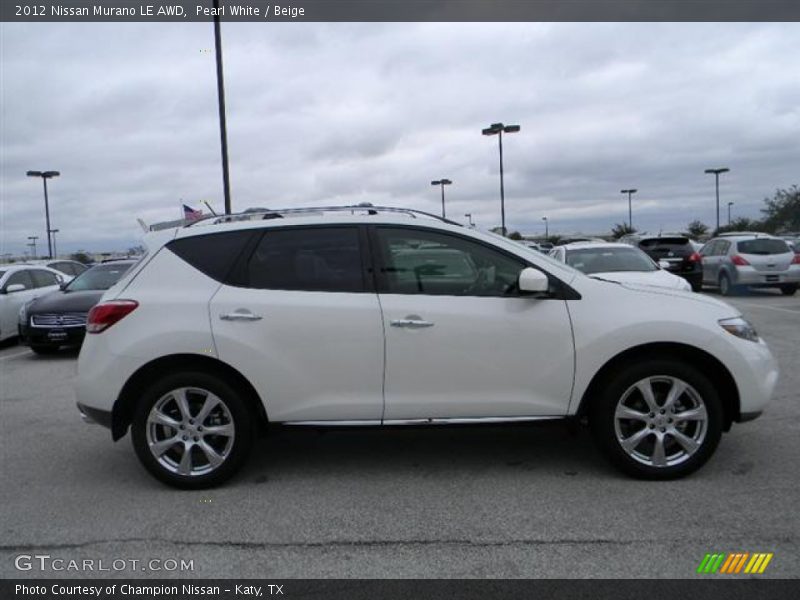  2012 Murano LE AWD Pearl White