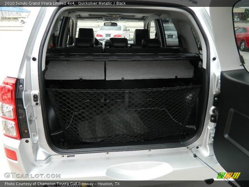 Quicksilver Metallic / Black 2010 Suzuki Grand Vitara Limited 4x4