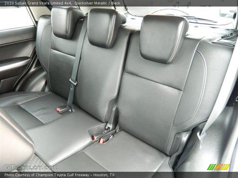  2010 Grand Vitara Limited 4x4 Black Interior