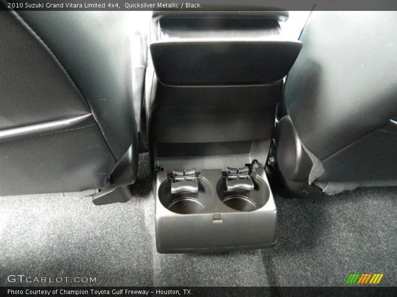 Quicksilver Metallic / Black 2010 Suzuki Grand Vitara Limited 4x4