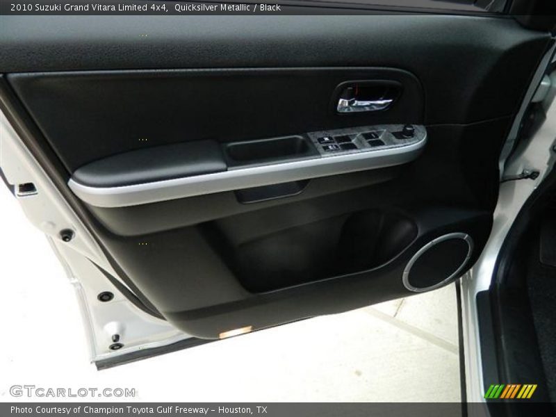 Quicksilver Metallic / Black 2010 Suzuki Grand Vitara Limited 4x4