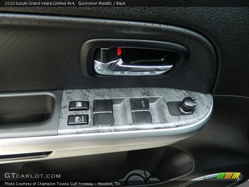 Quicksilver Metallic / Black 2010 Suzuki Grand Vitara Limited 4x4
