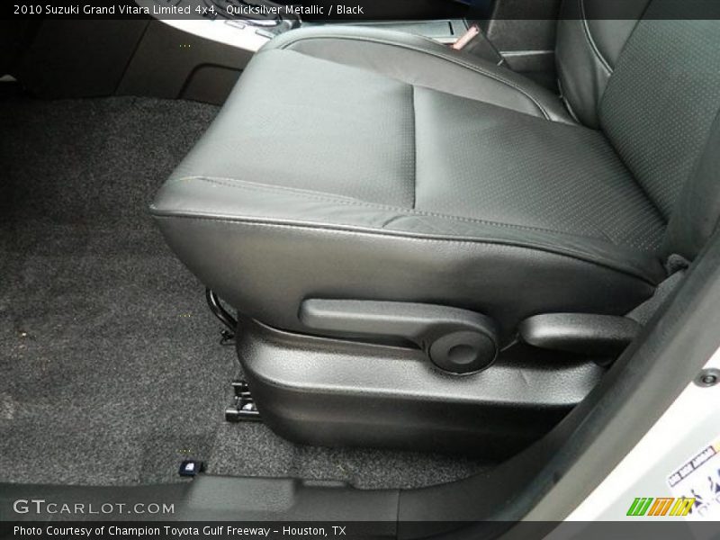 Quicksilver Metallic / Black 2010 Suzuki Grand Vitara Limited 4x4