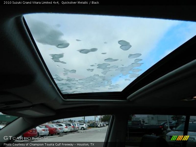 Quicksilver Metallic / Black 2010 Suzuki Grand Vitara Limited 4x4