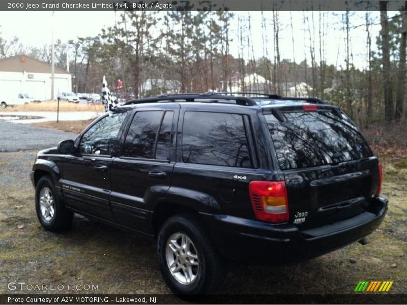 Black / Agate 2000 Jeep Grand Cherokee Limited 4x4