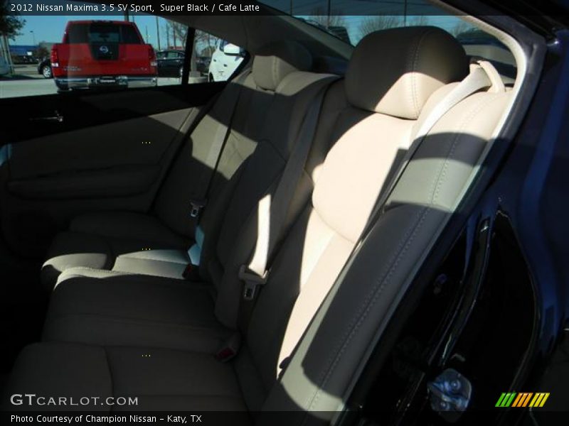 Super Black / Cafe Latte 2012 Nissan Maxima 3.5 SV Sport