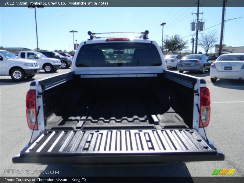 Avalanche White / Steel 2012 Nissan Frontier SL Crew Cab