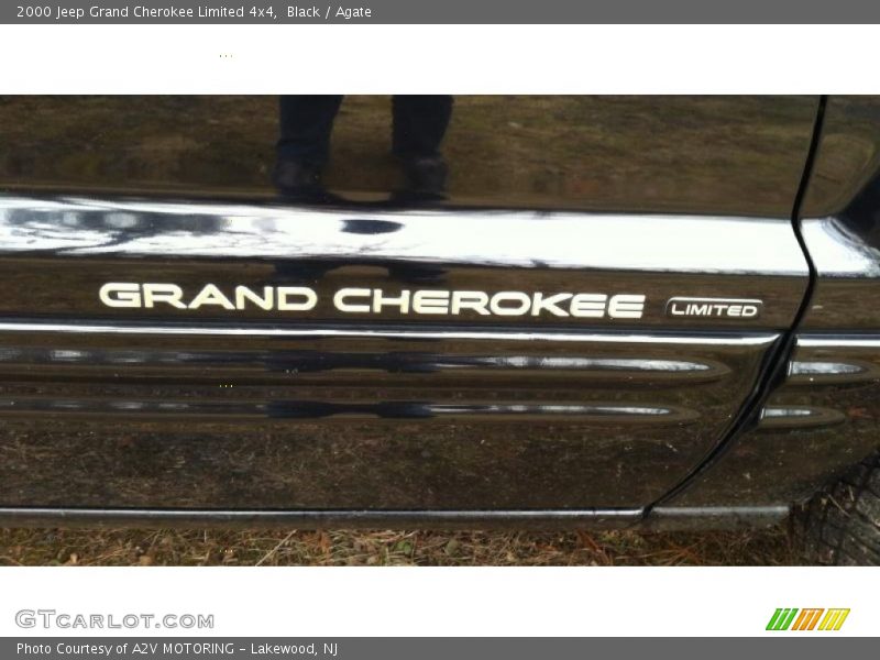 Black / Agate 2000 Jeep Grand Cherokee Limited 4x4