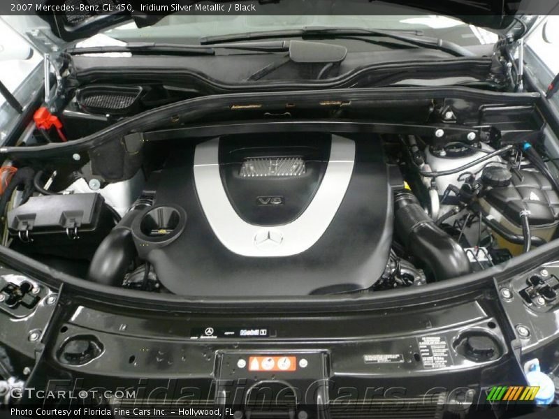 Iridium Silver Metallic / Black 2007 Mercedes-Benz GL 450