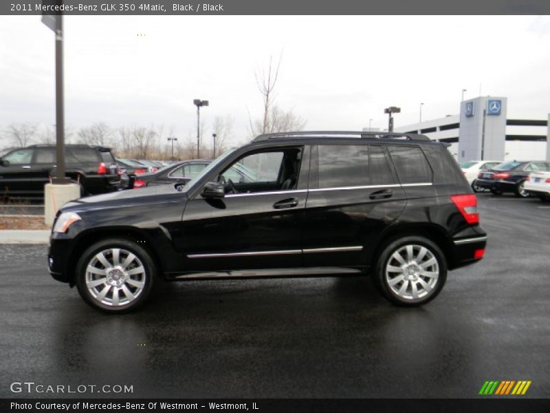 Black / Black 2011 Mercedes-Benz GLK 350 4Matic