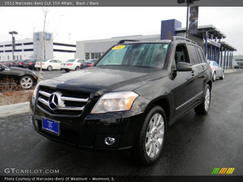 Black / Black 2011 Mercedes-Benz GLK 350 4Matic