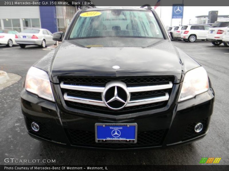 Black / Black 2011 Mercedes-Benz GLK 350 4Matic