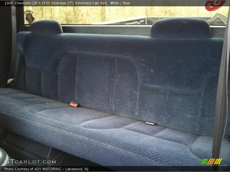  1995 C/K K1500 Silverado Z71 Extended Cab 4x4 Blue Interior