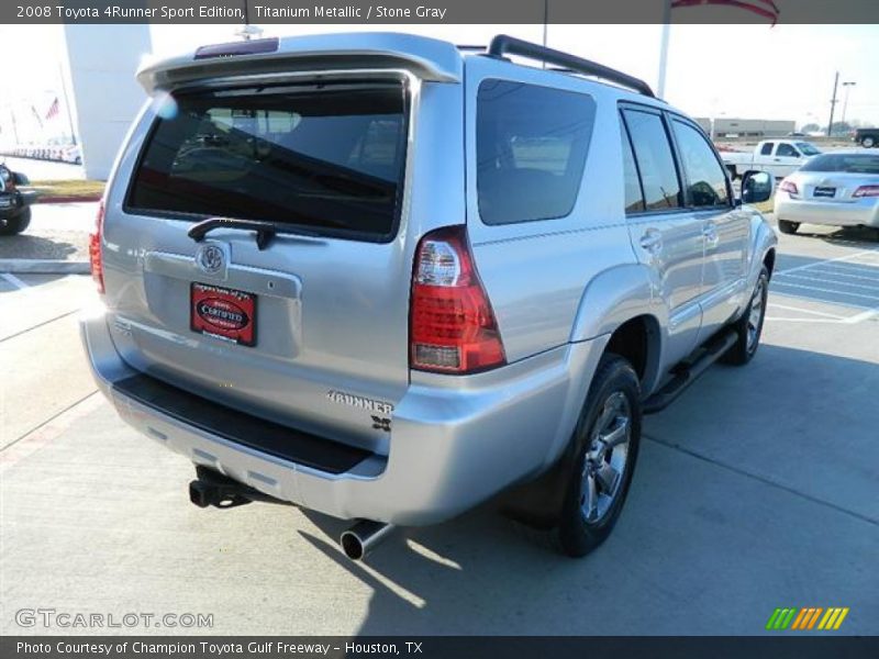 Titanium Metallic / Stone Gray 2008 Toyota 4Runner Sport Edition