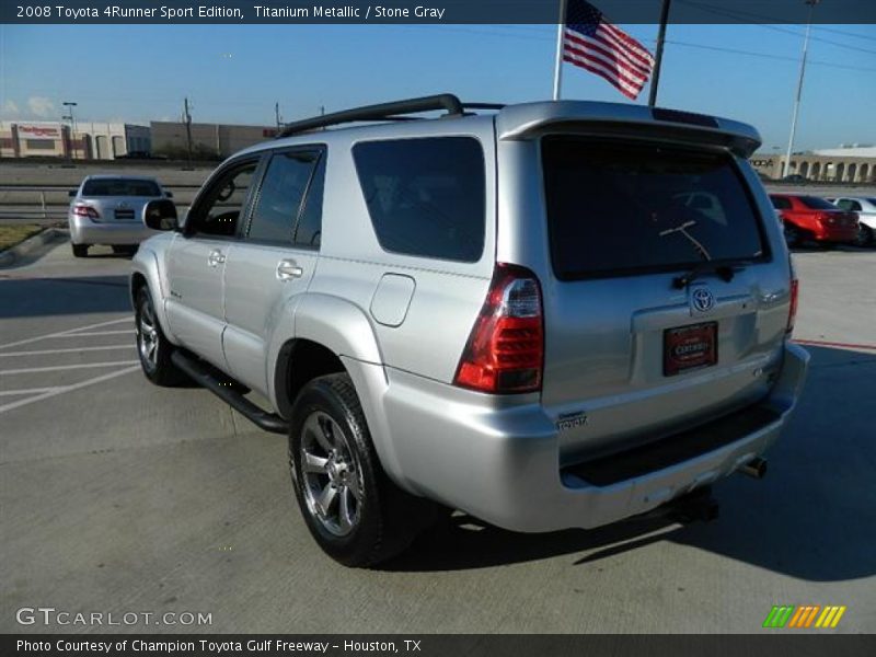 Titanium Metallic / Stone Gray 2008 Toyota 4Runner Sport Edition