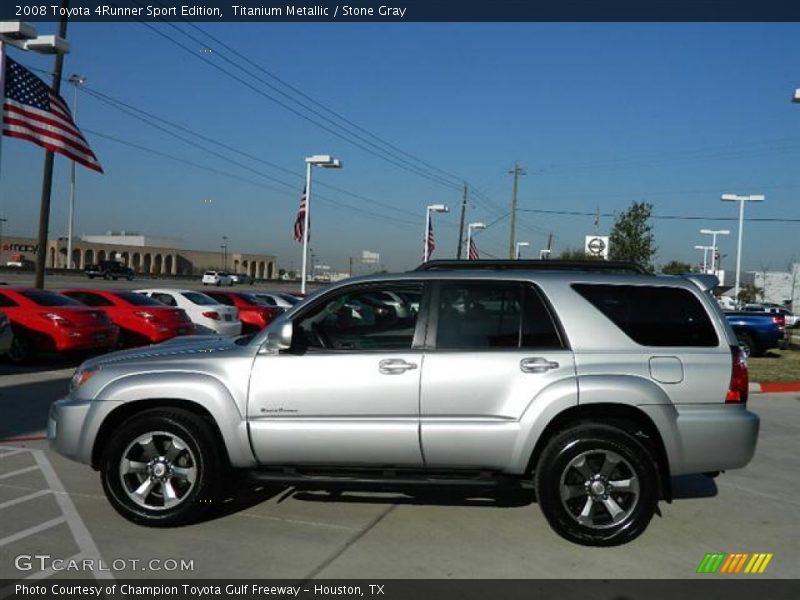 Titanium Metallic / Stone Gray 2008 Toyota 4Runner Sport Edition