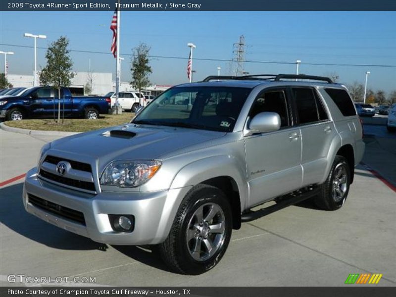 Titanium Metallic / Stone Gray 2008 Toyota 4Runner Sport Edition