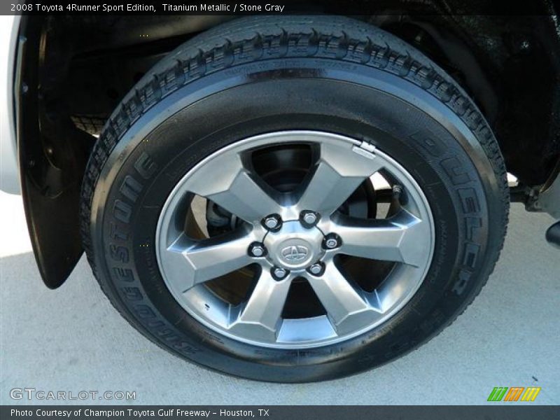 Titanium Metallic / Stone Gray 2008 Toyota 4Runner Sport Edition