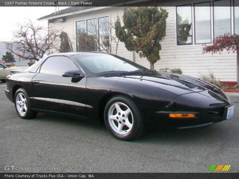 Black / Dark Pewter 1997 Pontiac Firebird Coupe