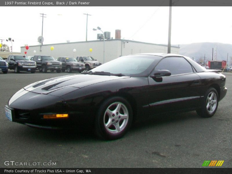 Black / Dark Pewter 1997 Pontiac Firebird Coupe