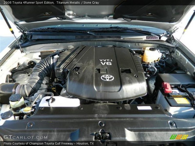 Titanium Metallic / Stone Gray 2008 Toyota 4Runner Sport Edition