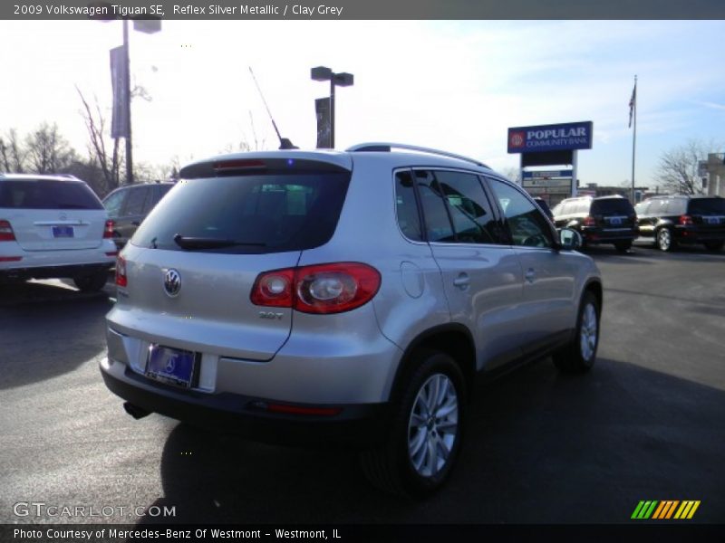 Reflex Silver Metallic / Clay Grey 2009 Volkswagen Tiguan SE