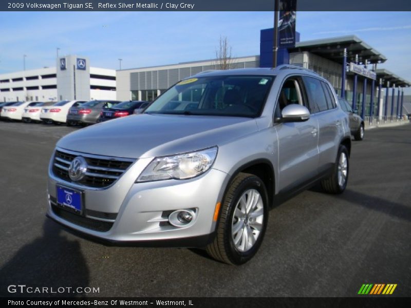 Reflex Silver Metallic / Clay Grey 2009 Volkswagen Tiguan SE