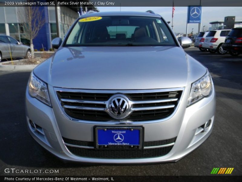 Reflex Silver Metallic / Clay Grey 2009 Volkswagen Tiguan SE