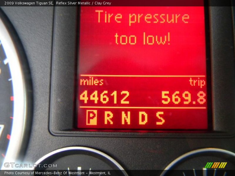 Reflex Silver Metallic / Clay Grey 2009 Volkswagen Tiguan SE