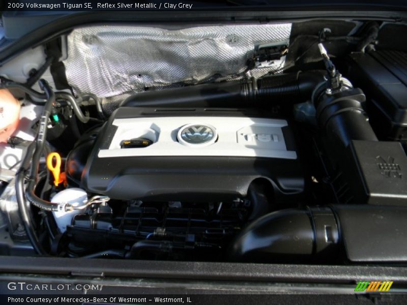 Reflex Silver Metallic / Clay Grey 2009 Volkswagen Tiguan SE