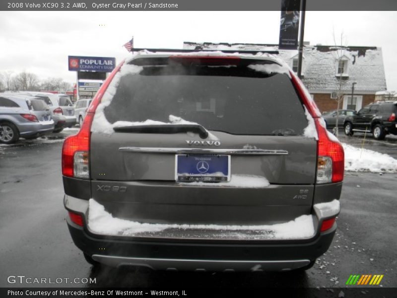 Oyster Gray Pearl / Sandstone 2008 Volvo XC90 3.2 AWD