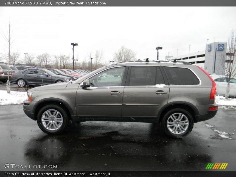 Oyster Gray Pearl / Sandstone 2008 Volvo XC90 3.2 AWD