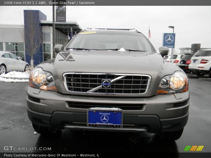 Oyster Gray Pearl / Sandstone 2008 Volvo XC90 3.2 AWD