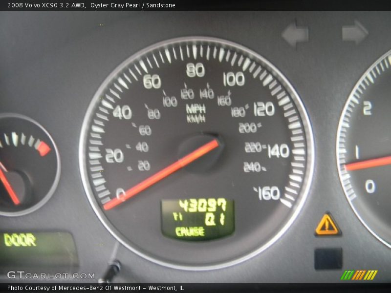 Oyster Gray Pearl / Sandstone 2008 Volvo XC90 3.2 AWD