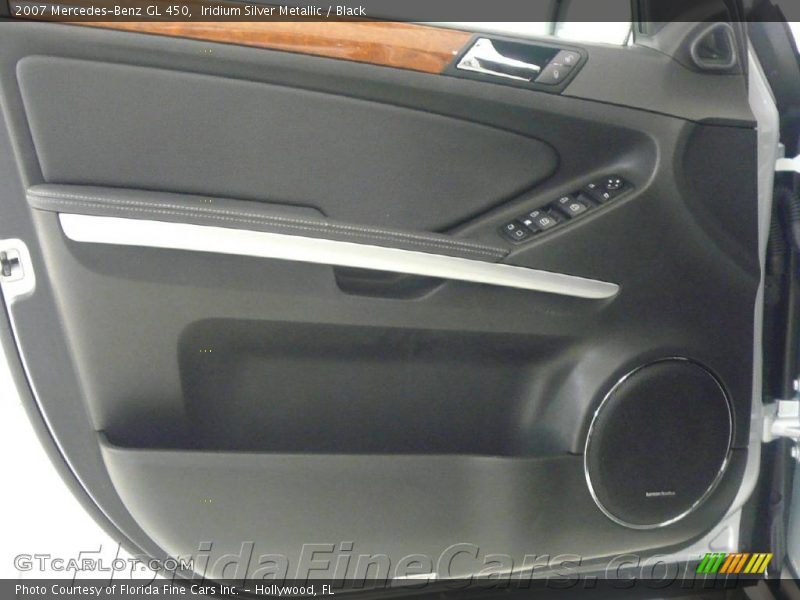 Iridium Silver Metallic / Black 2007 Mercedes-Benz GL 450