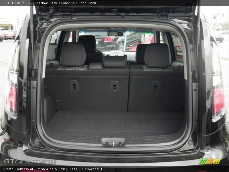 Shadow Black / Black Soul Logo Cloth 2011 Kia Soul +