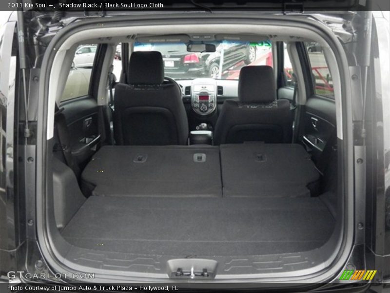 Shadow Black / Black Soul Logo Cloth 2011 Kia Soul +