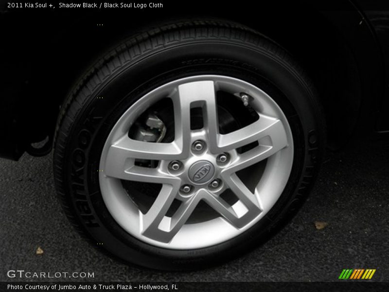 Shadow Black / Black Soul Logo Cloth 2011 Kia Soul +