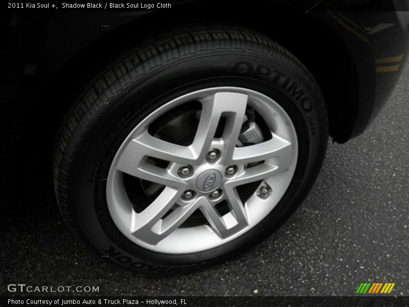 Shadow Black / Black Soul Logo Cloth 2011 Kia Soul +