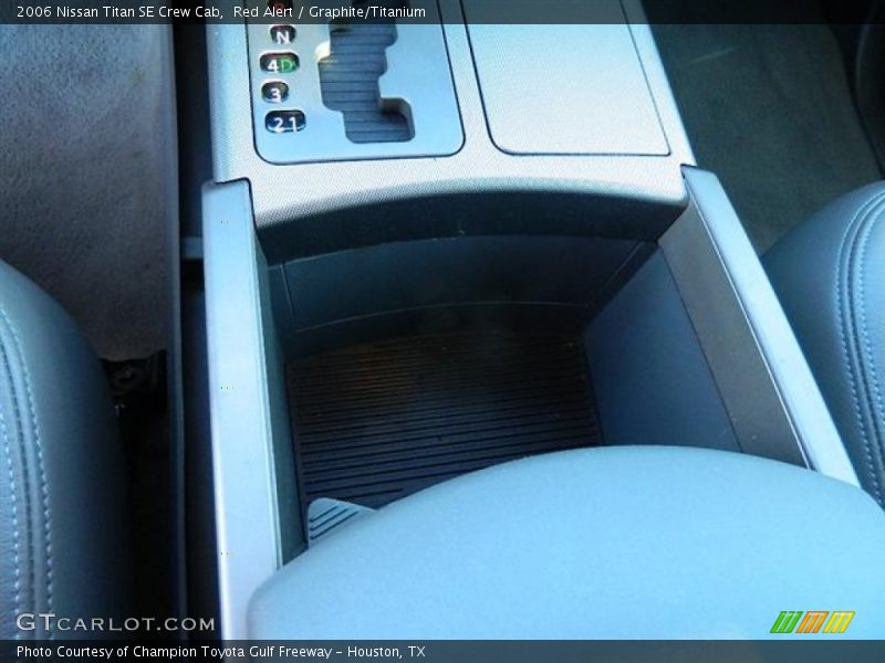 Red Alert / Graphite/Titanium 2006 Nissan Titan SE Crew Cab