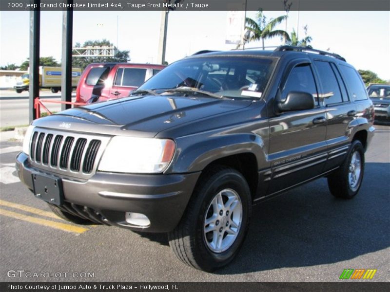 Taupe Frost Metallic / Taupe 2000 Jeep Grand Cherokee Limited 4x4